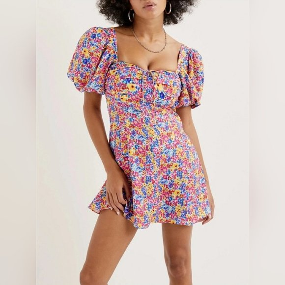 For Love And Lemons Sasha Mini Dress Small - Picture 1 of 6